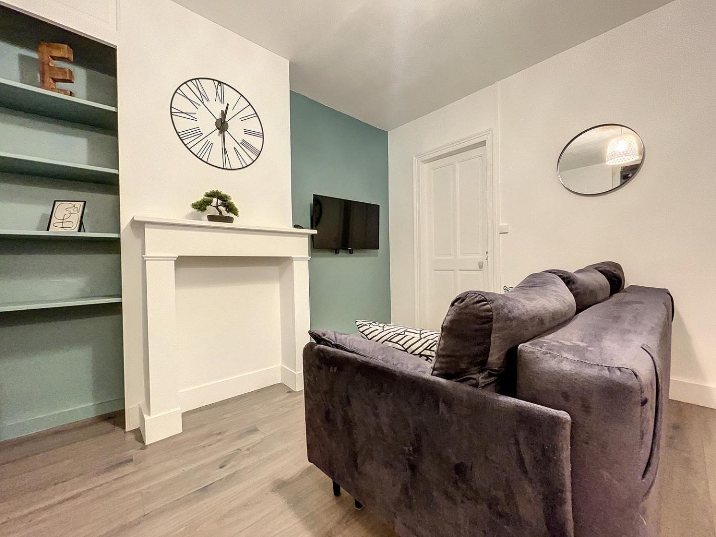 Coeur De Ville, T2 Cosy & Elegant Dunkirk Екстериор снимка